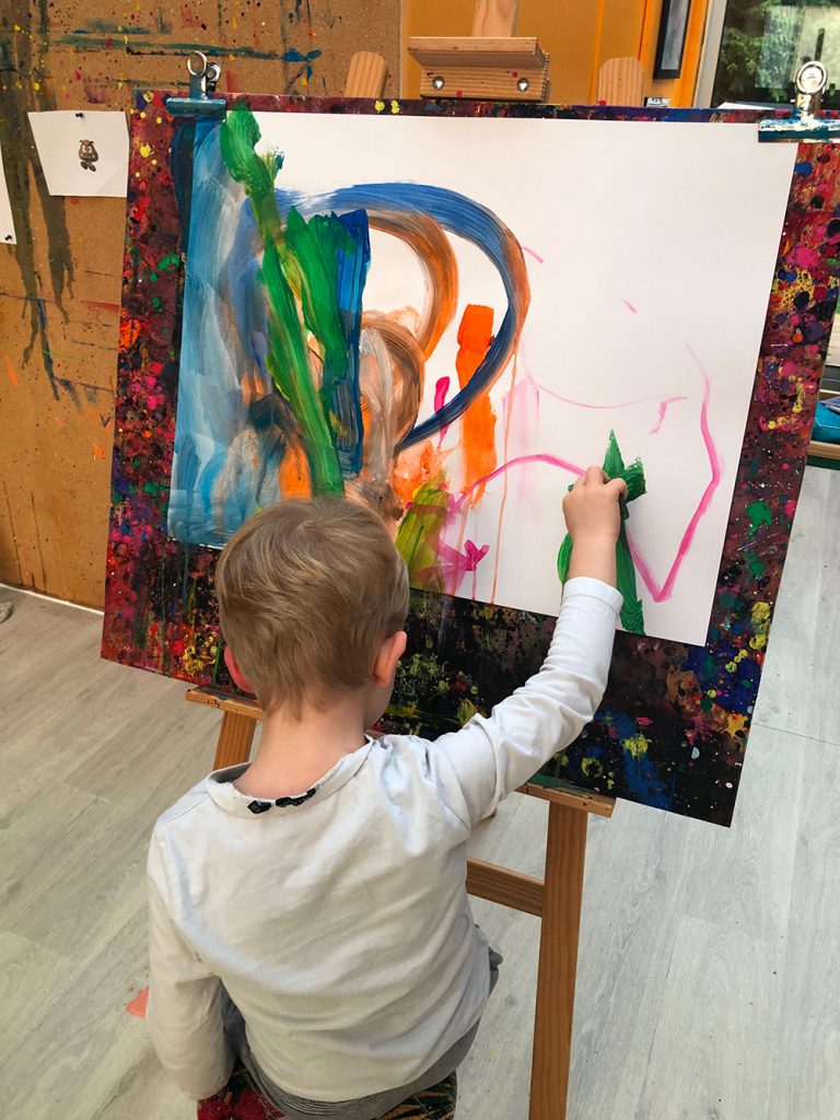 Peinture libre pour enfants - Atelier de Letty - Nouveau Saint-Jouan